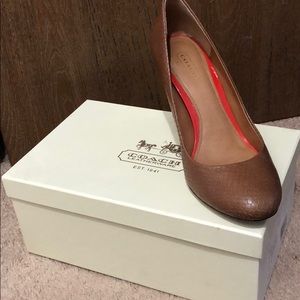 Coach high heels